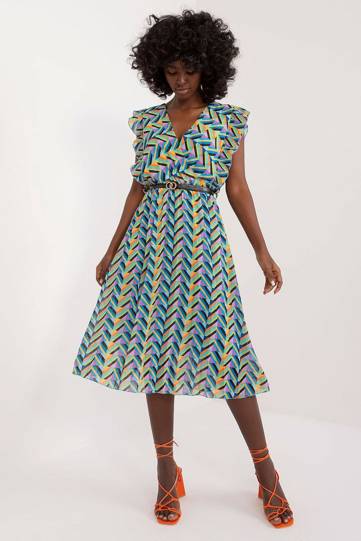 Robe d'été plissée Italy Moda