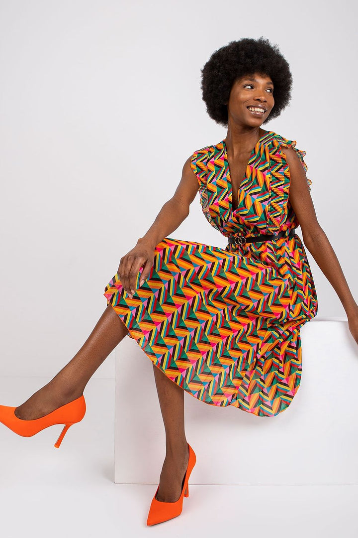 Robe d'été plissée Italy Moda