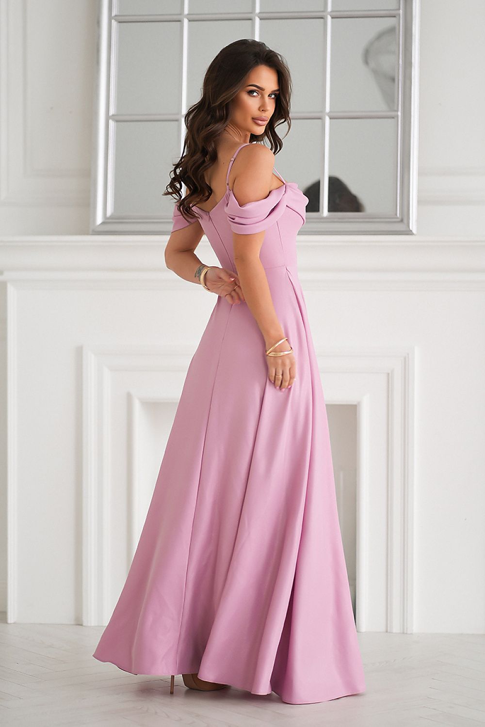Long dress model 208192 Bicotone