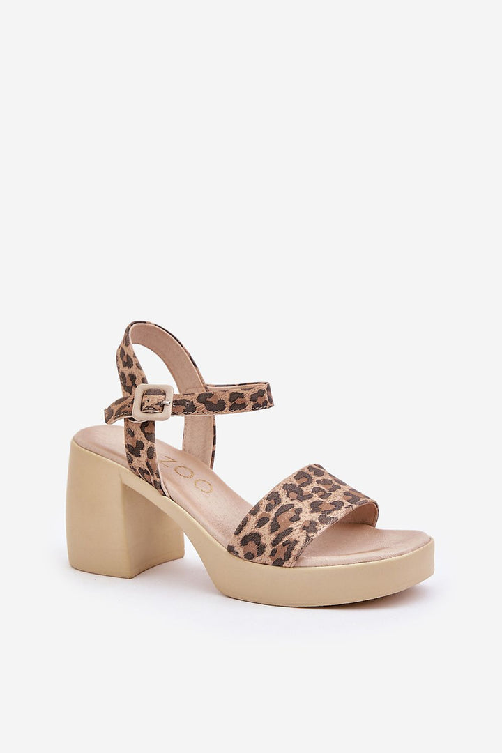 Heel sandals model 210703 Step in style