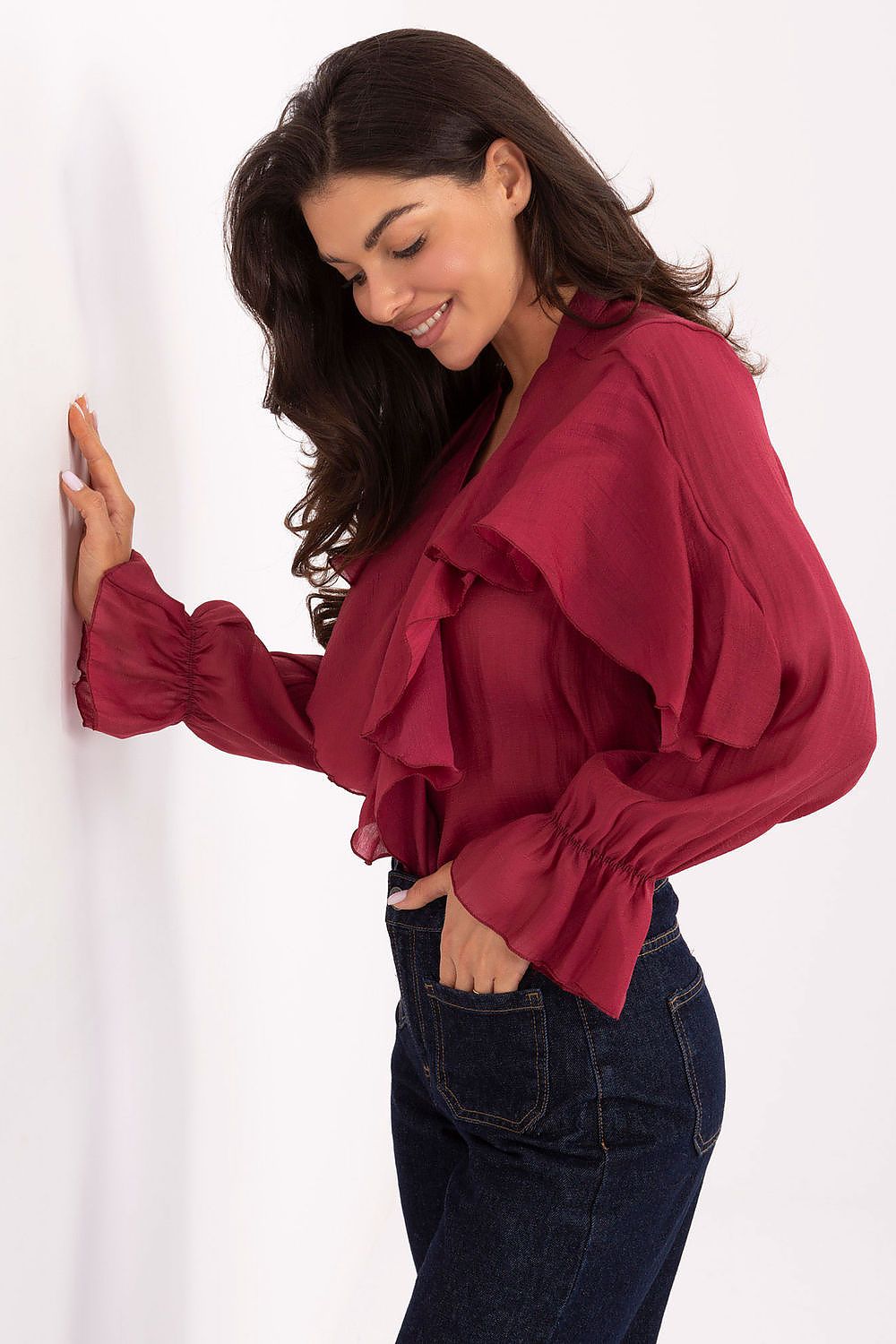 Long sleeve shirt model 218414 Rue Paris