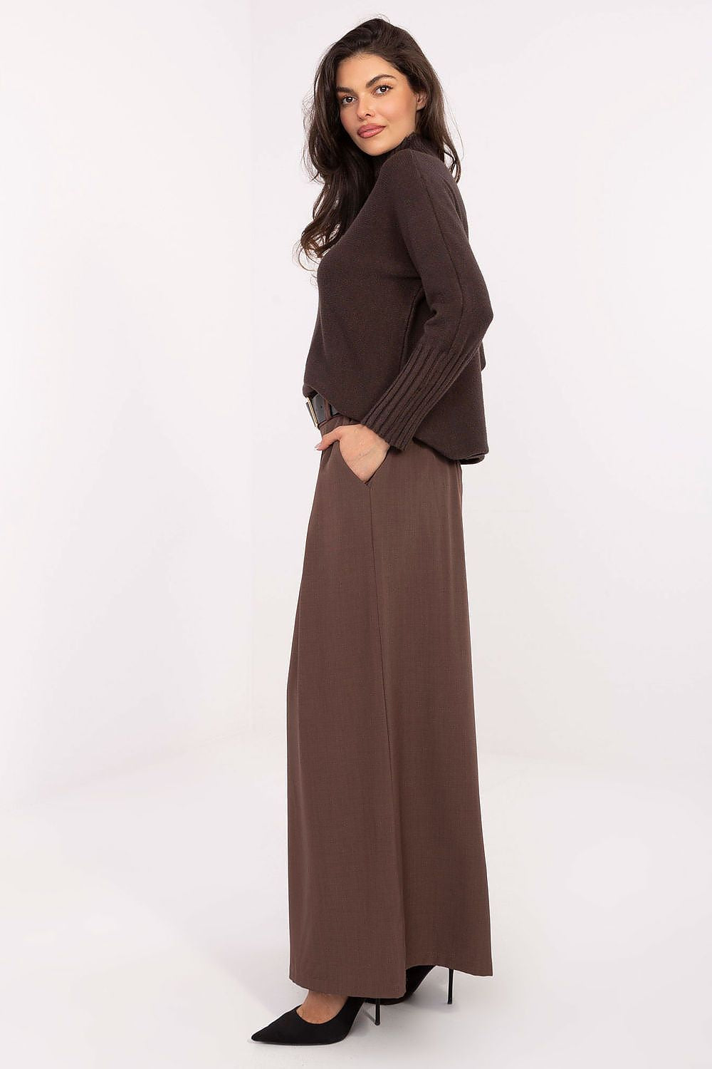 Women trousers model 220025 Italy Moda