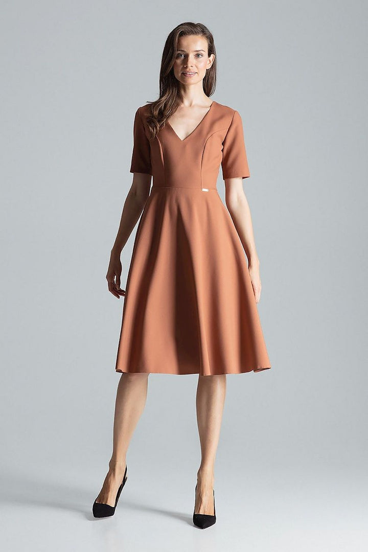 Vestido Daydress de manga corta sin forro Figl
