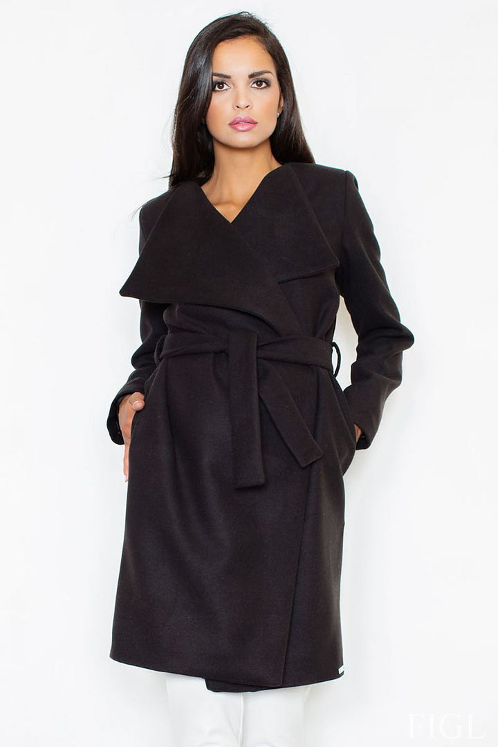 Elegant oversize autumn coat Figl