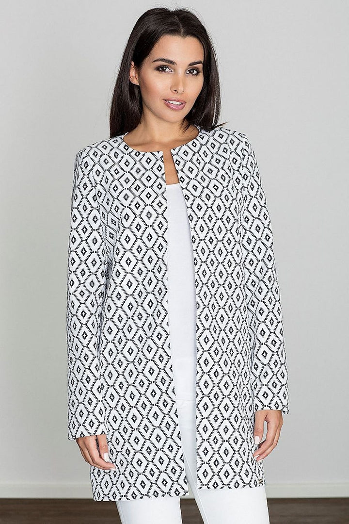 Coat Made Of Delicate Material Figl