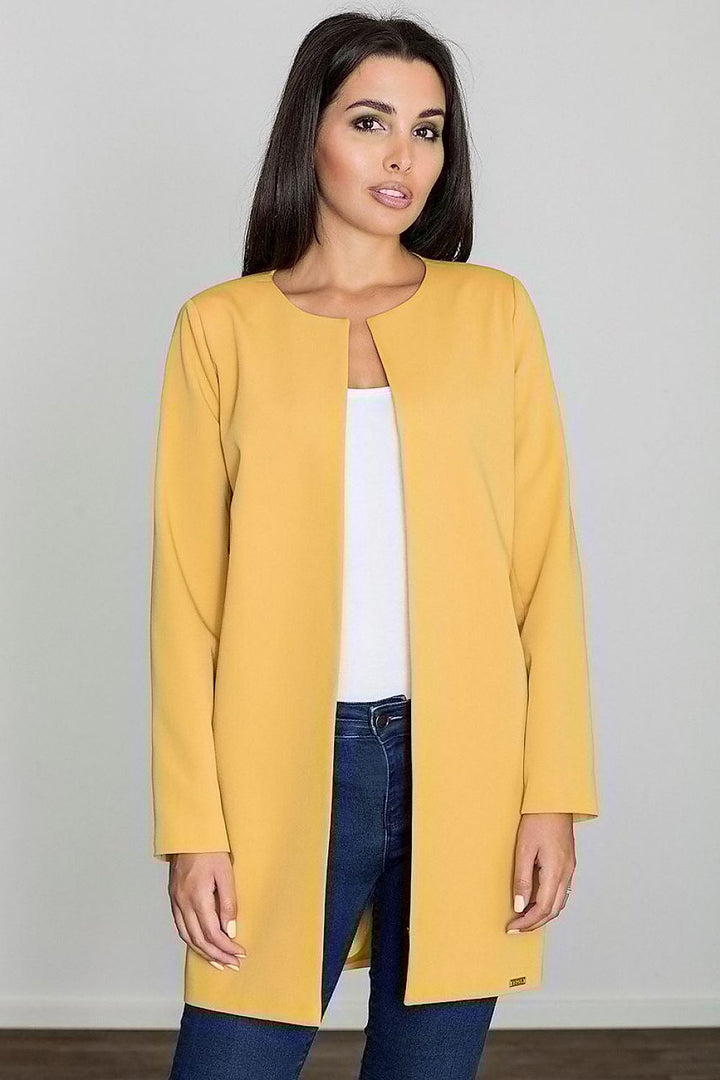 Coat Made Of Delicate Material Figl