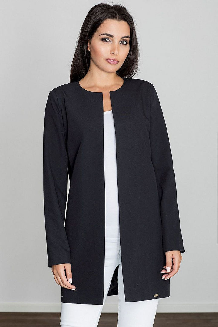 Coat Made Of Delicate Material Figl