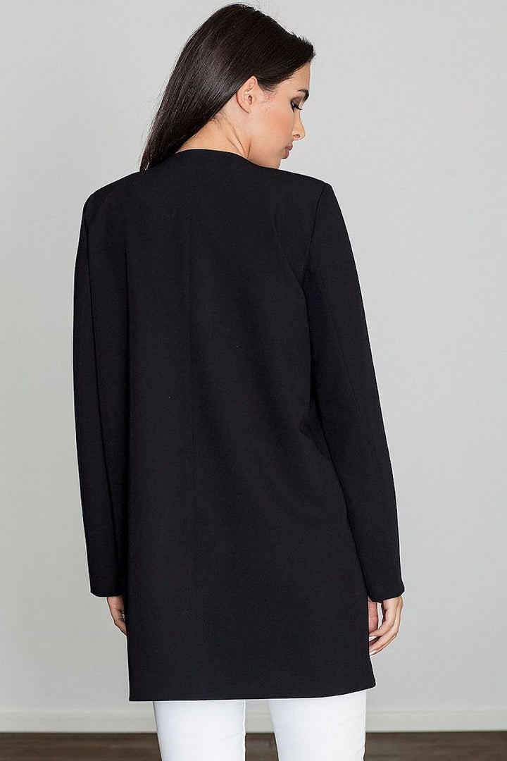 Coat Made Of Delicate Material Figl