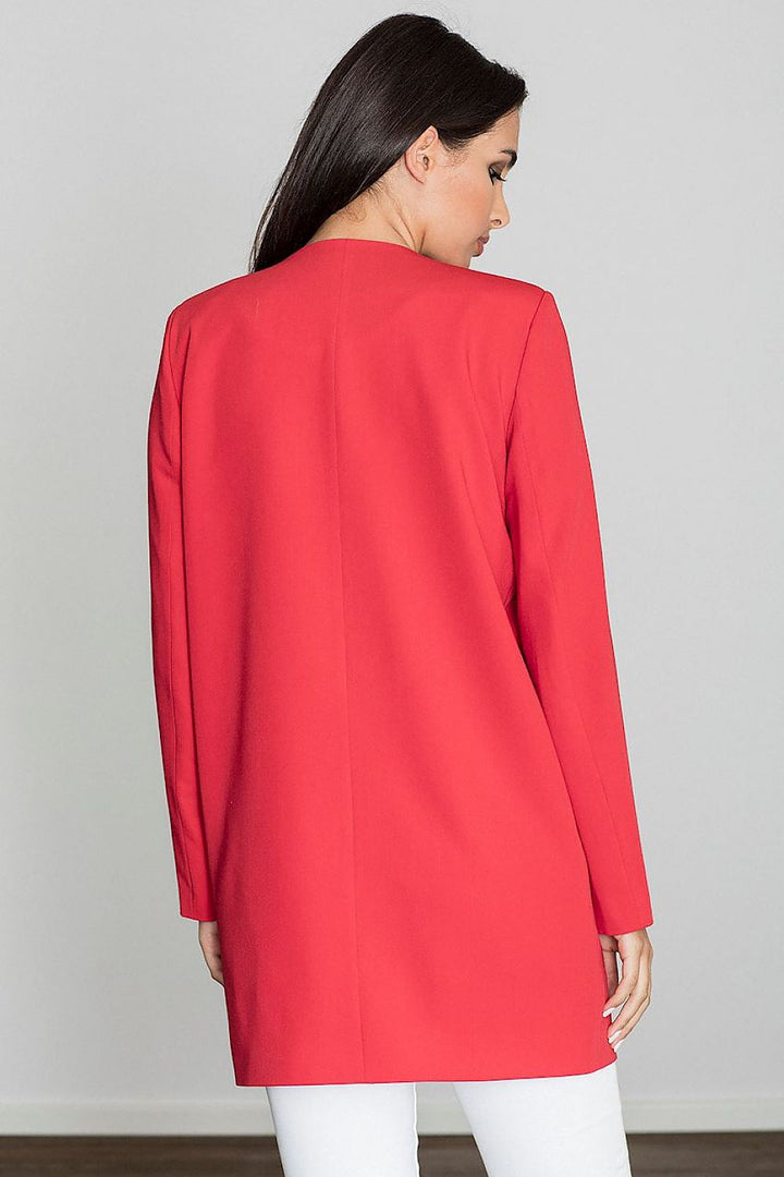 Coat Made Of Delicate Material Figl