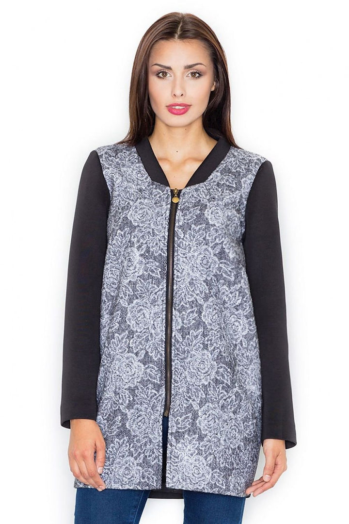 Women's coat with a casual-sporty cut Figl