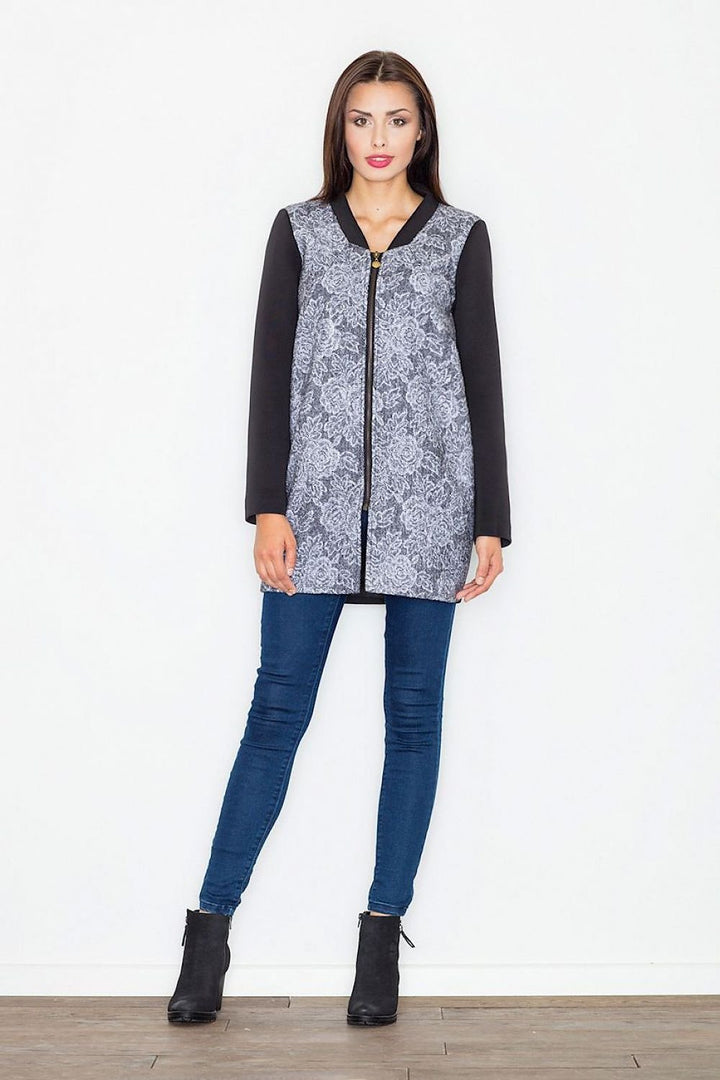 Women's coat with a casual-sporty cut Figl