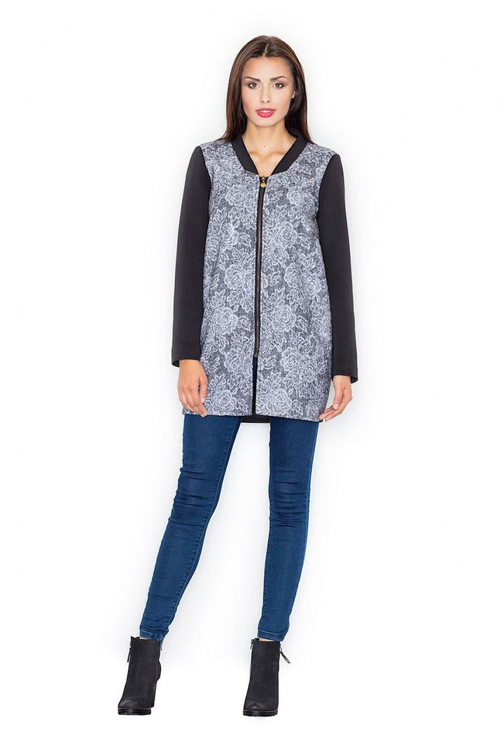 Women's coat with a casual-sporty cut Figl