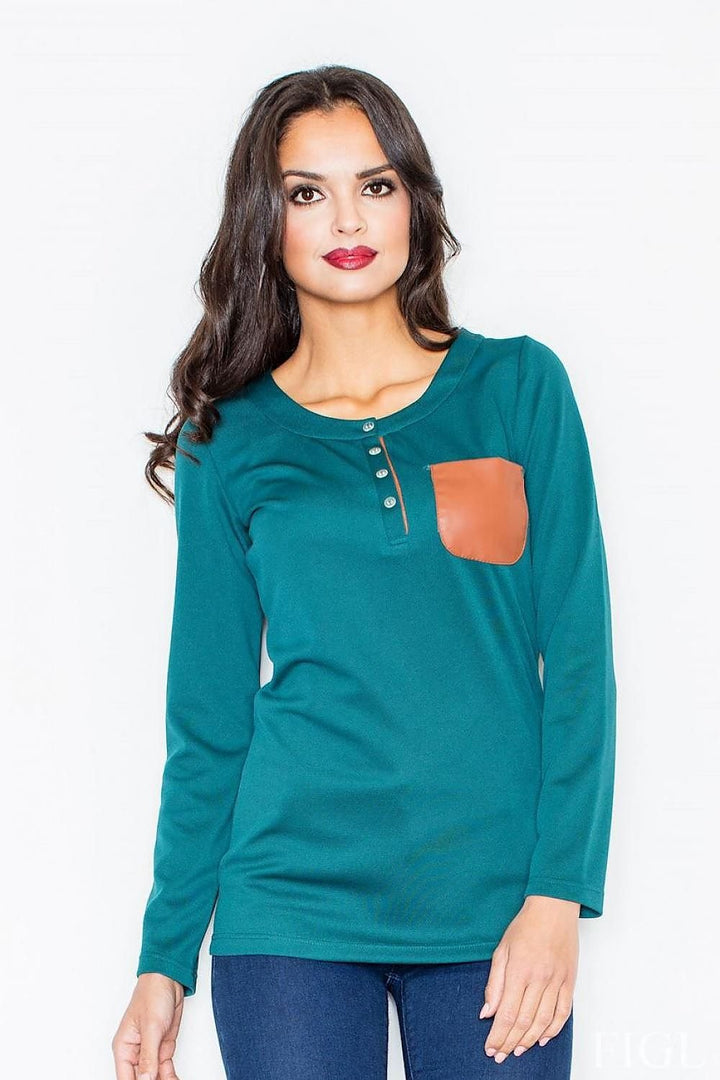 Blusa Manga Larga Figl
