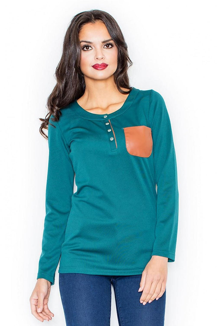 Blusa Manga Larga Figl