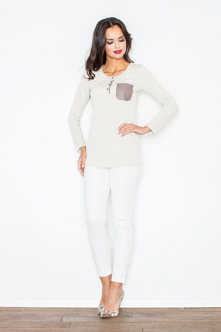 Blusa Manga Larga Figl