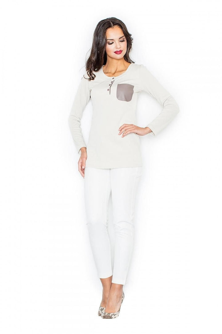 Blusa Manga Larga Figl