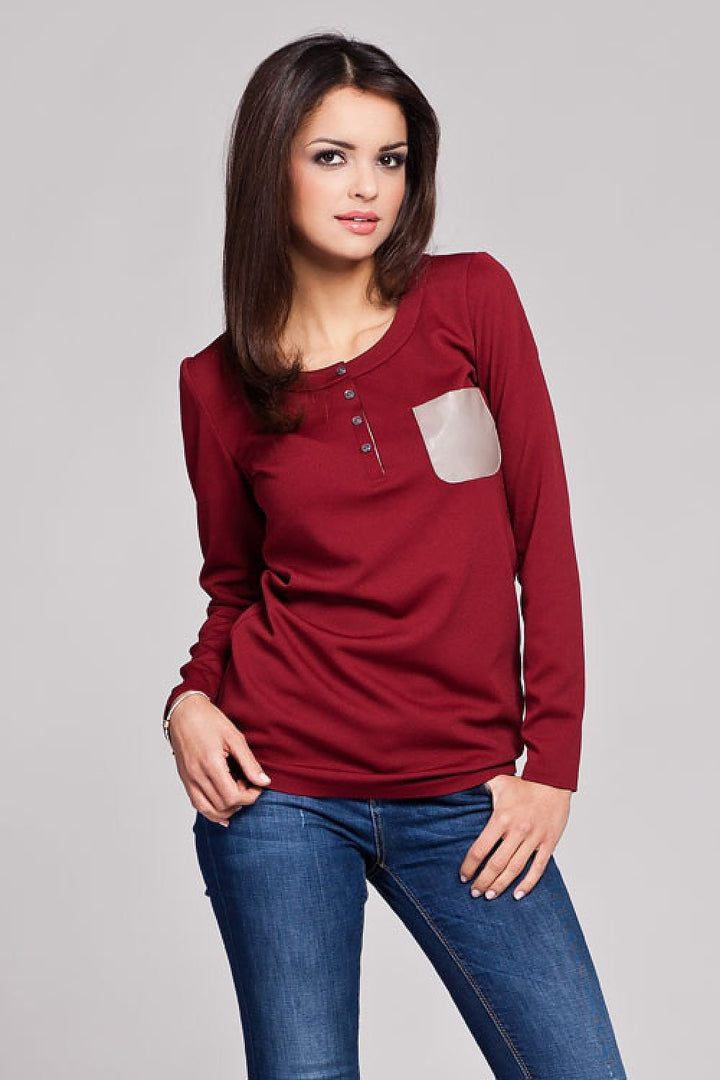 Blusa Manga Larga Figl
