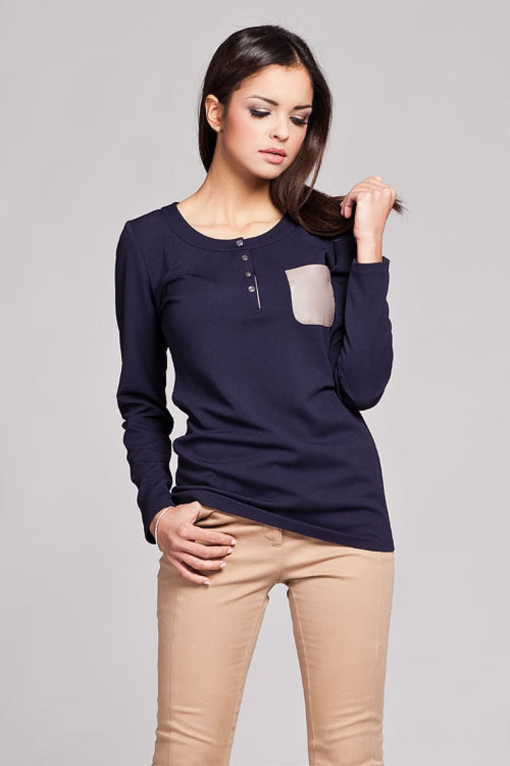 Blusa Manga Larga Figl
