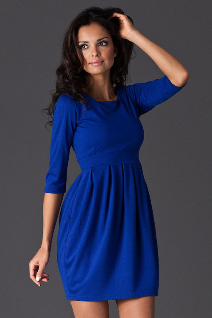 Precioso vestido de día con manga 3/4 Figl
