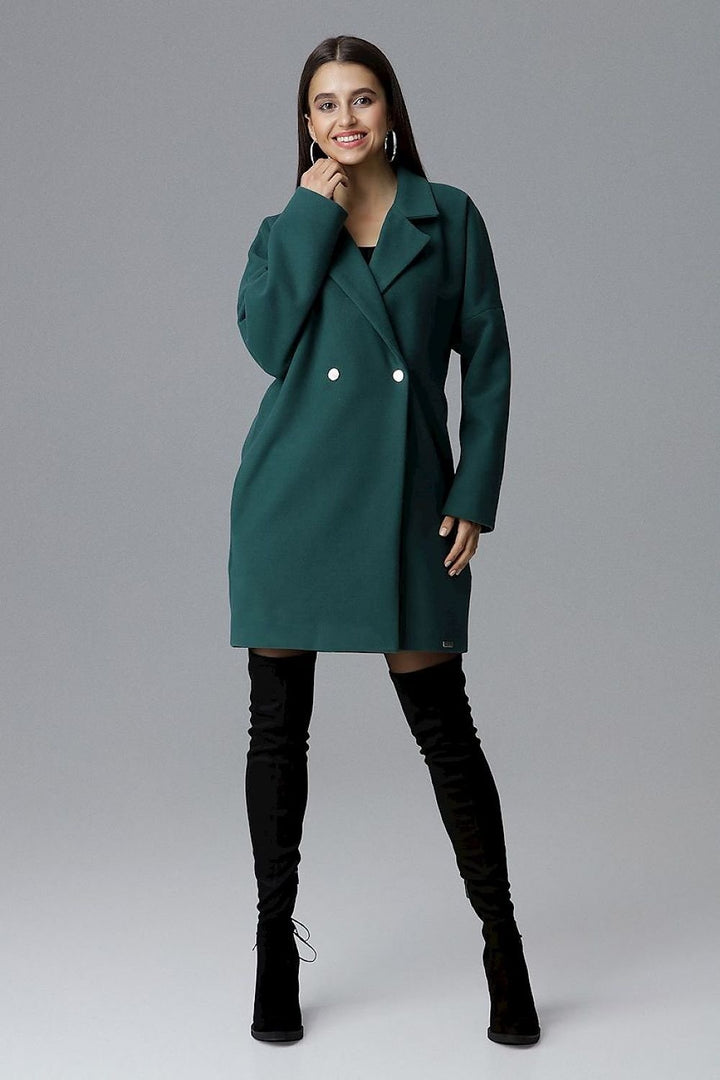 Manteau ample à manches kimono Figl