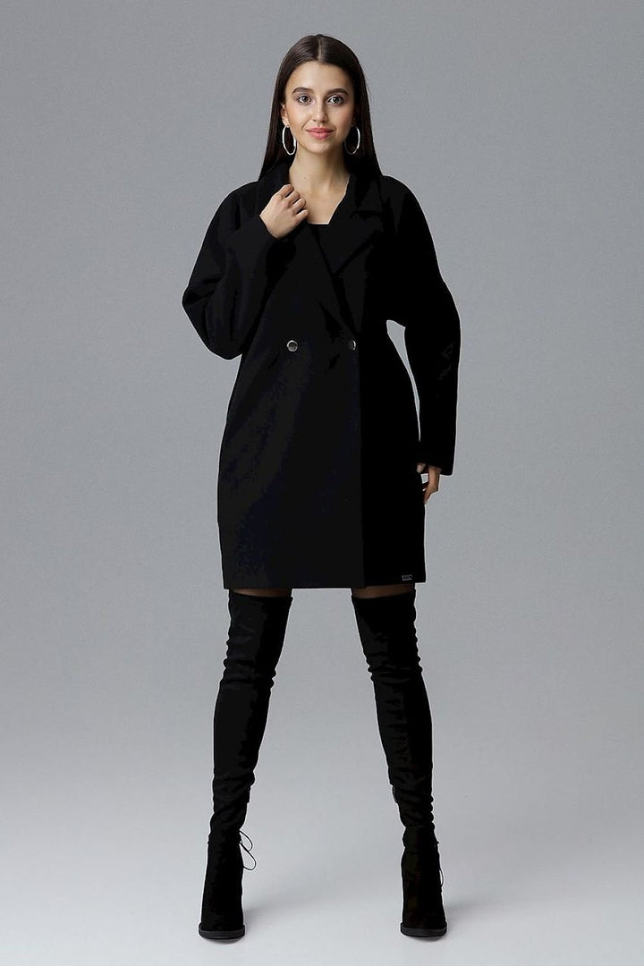 Manteau ample à manches kimono Figl