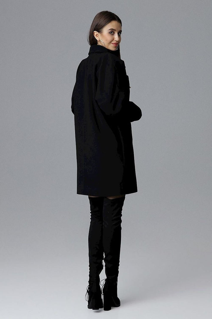 Manteau ample à manches kimono Figl