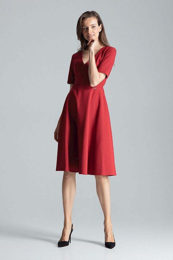 Vestido Daydress de manga corta sin forro Figl