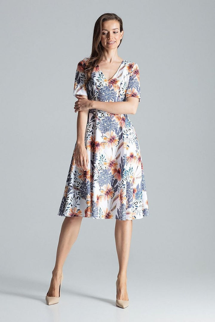 Vestido Daydress de manga corta sin forro Figl