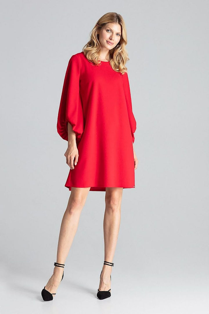 Robe de jour trapèze midi Figl