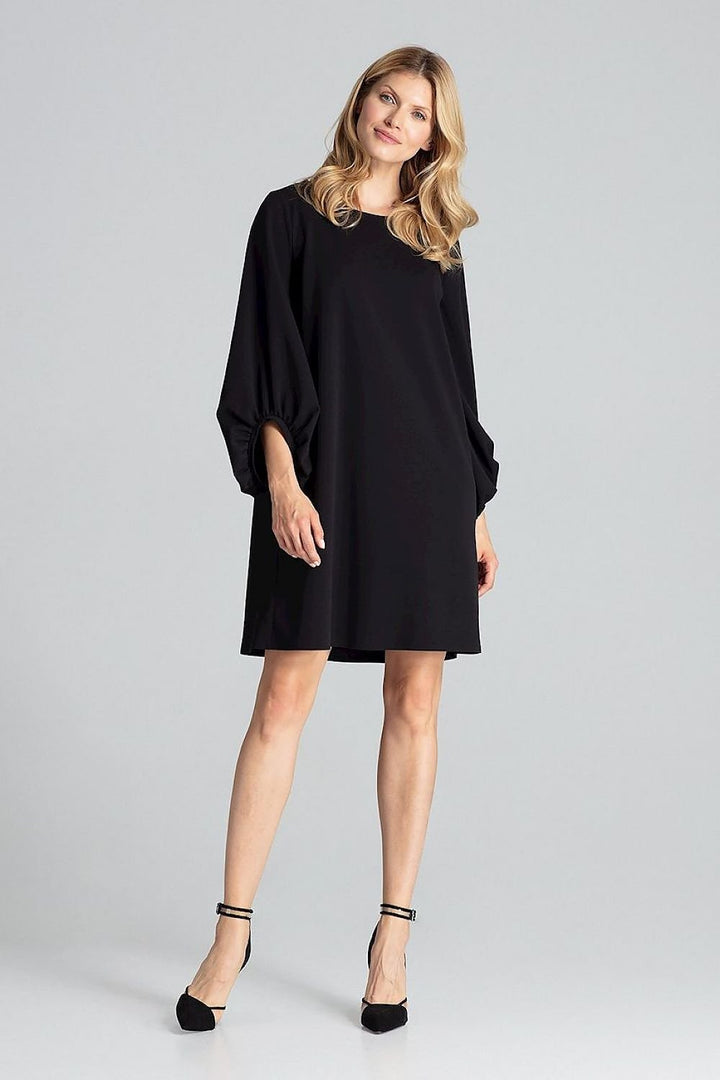 Robe de jour trapèze midi Figl