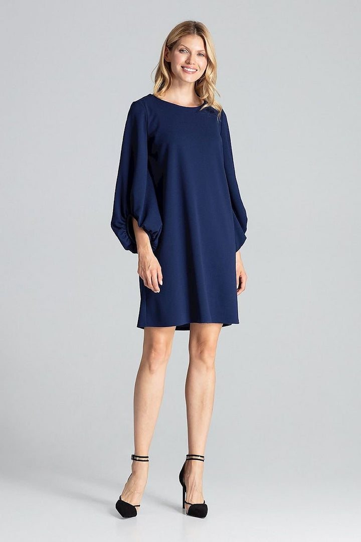 Robe de jour trapèze midi Figl