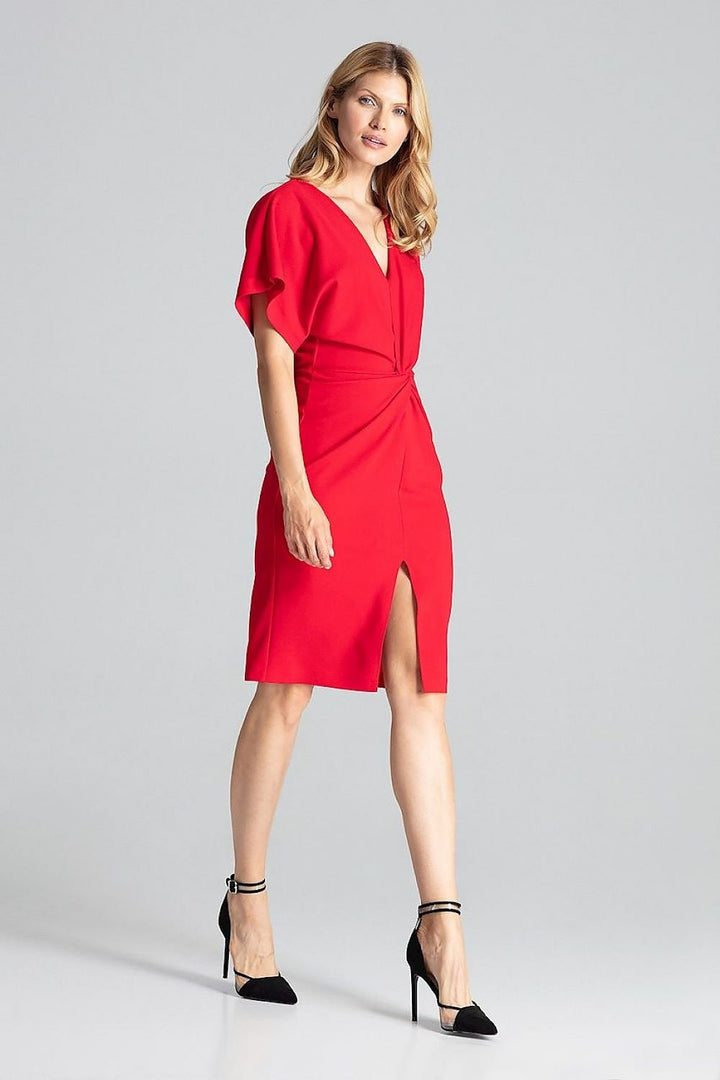 Robe de jour mi-longue élégante Figl