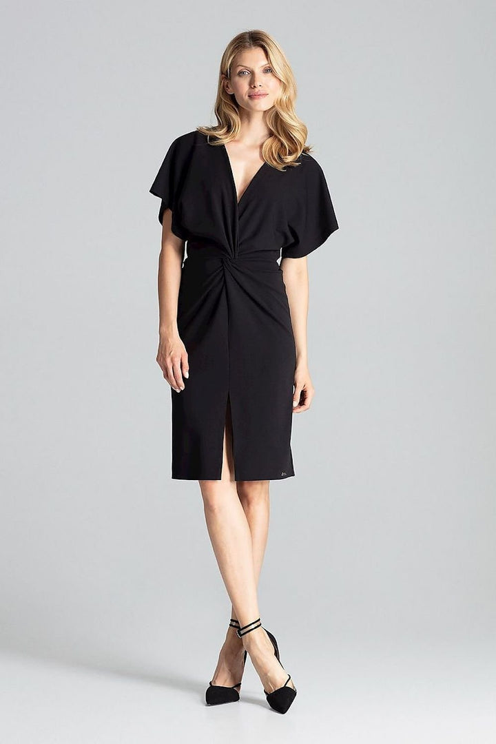 Robe de jour mi-longue élégante Figl