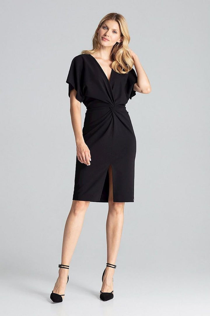 Robe de jour mi-longue élégante Figl