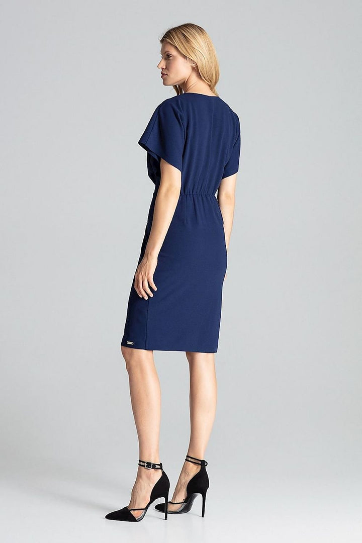 Robe de jour mi-longue élégante Figl