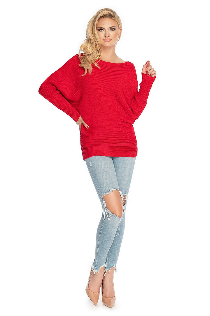 Jersey Con Jersey Suelto De Corte Quimono PeeKaBoo