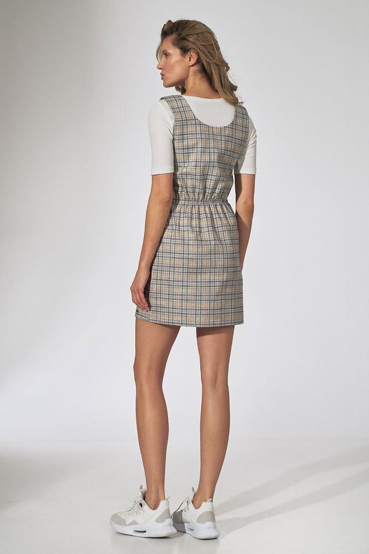 Checked midi Daydress  Figl