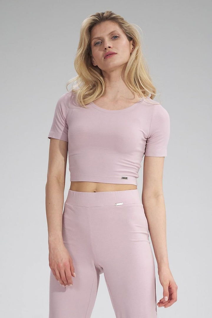 Blusa estilo crop Figl