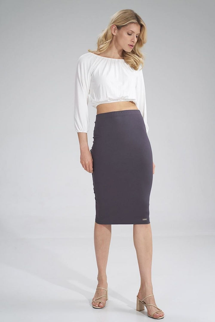 Blusa Corta Con Mangas Figl