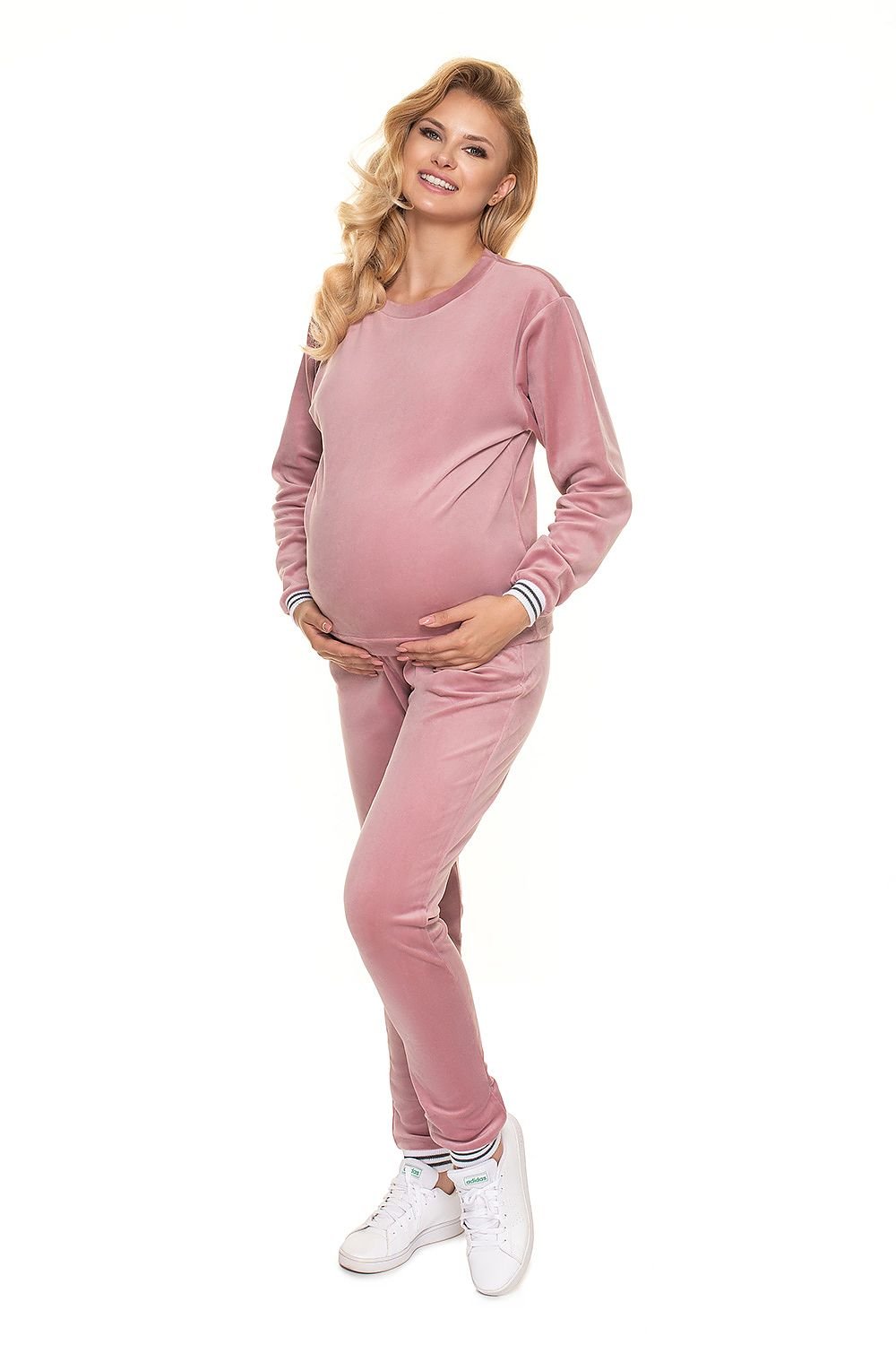 Conjunto de chándal con ribetes en contraste PeeKaBoo