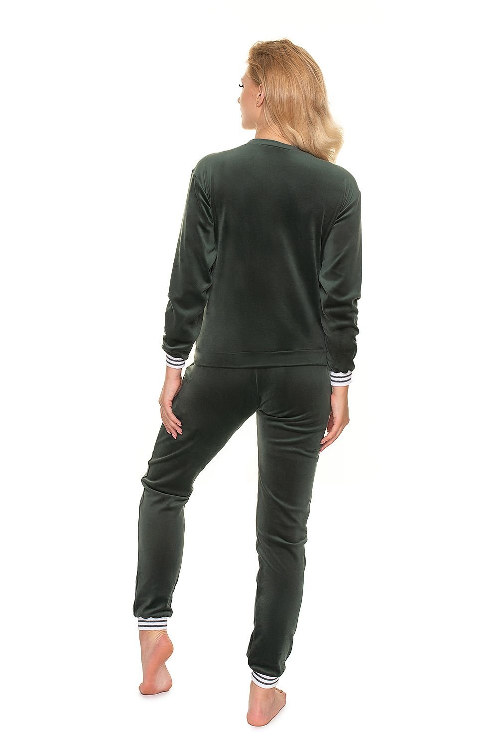 Conjunto de chándal con ribetes en contraste PeeKaBoo