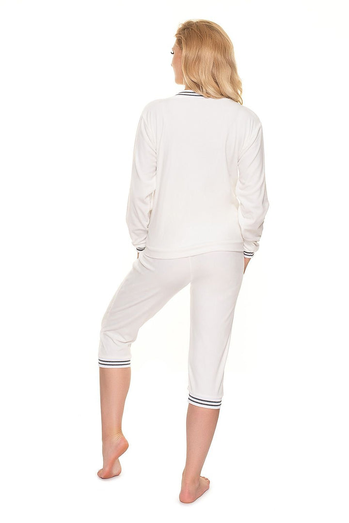 Conjunto de chándal con ribetes en contraste PeeKaBoo