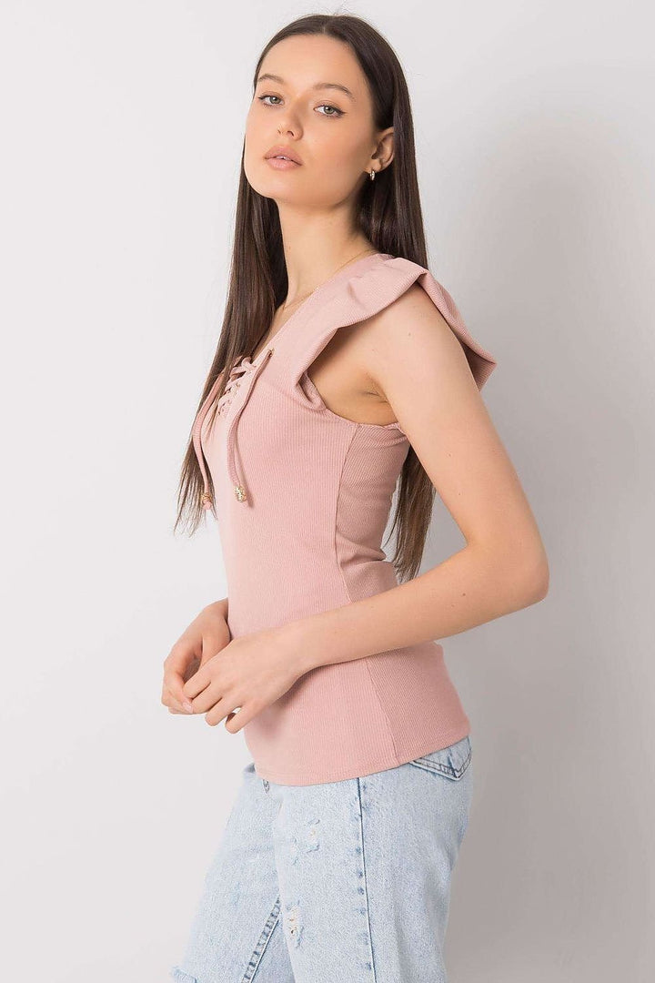 Blusa Manga Corta Italy Moda