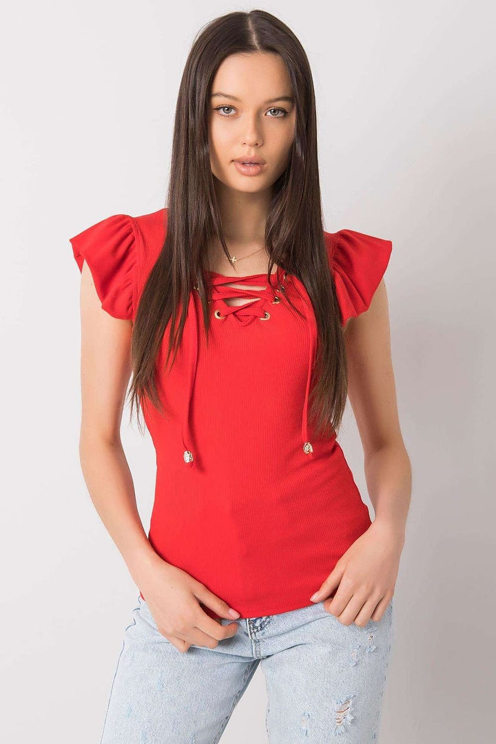 Blusa Manga Corta Italy Moda