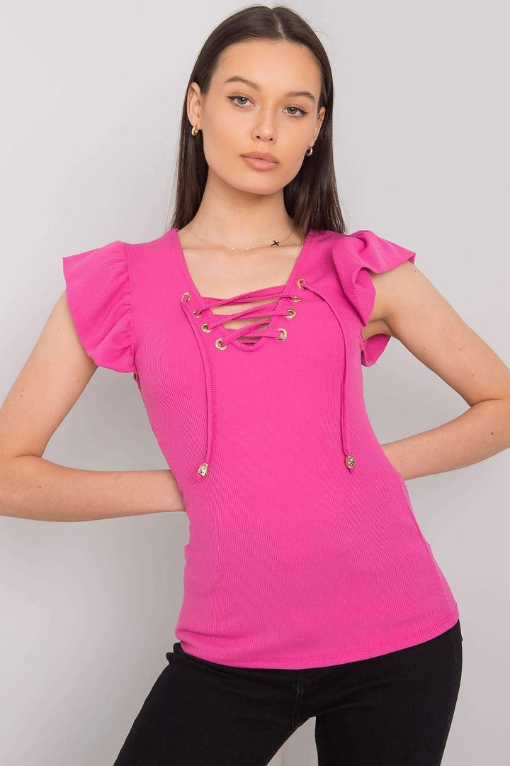Blusa Manga Corta Italy Moda