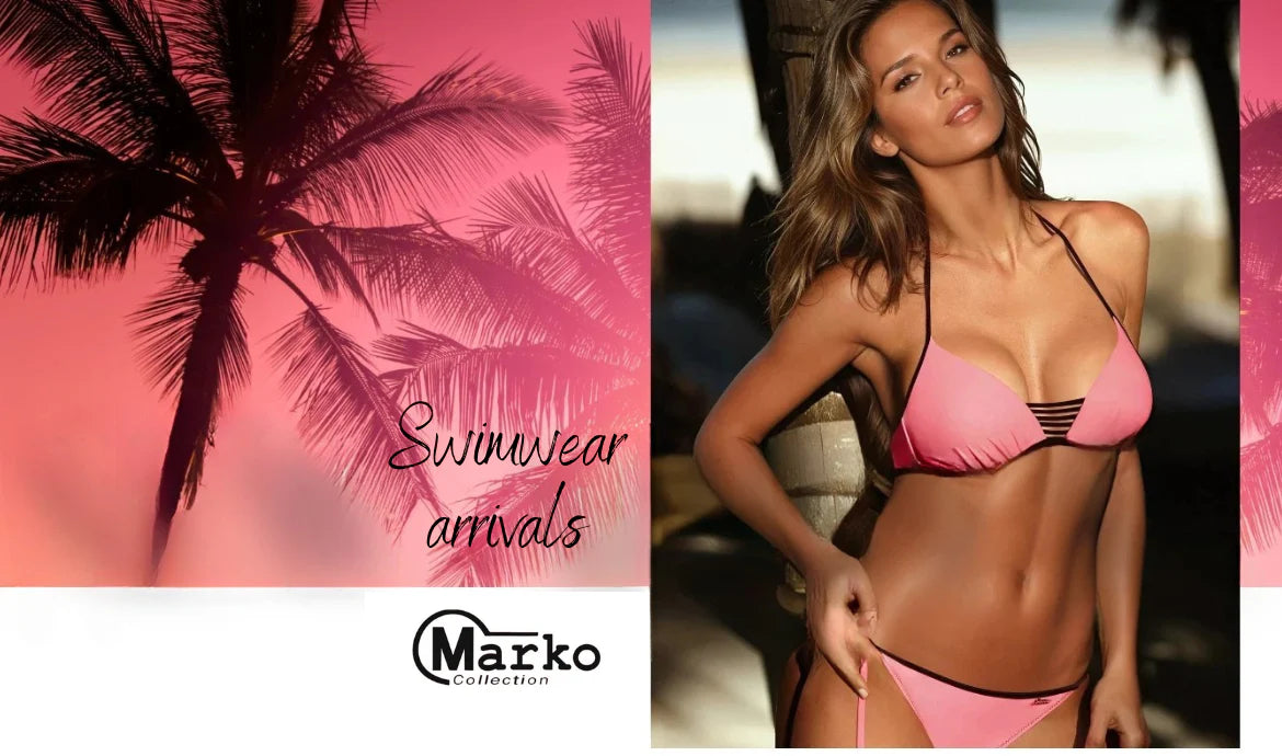Discover Marko swimwear from Poland. Shop one-piece, two-piece, bikinis, monokinis, tankinis, and swimwear tunics in vibrant patterns and high-quality materials.