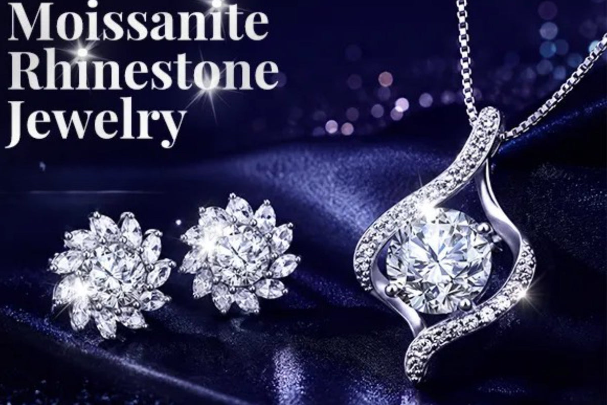 Luxury Moissanite Jewelry in S925 Silver – Rings, Necklaces & Bracelets