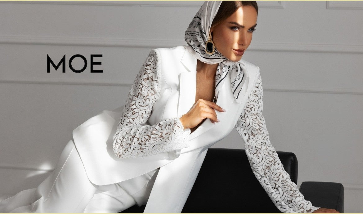 Step up your style with Moe’s branded clothing. Chic dresses, blouses, jackets, and T-shirts crafted from premium materials for a fashionable and versatile wardrobe.