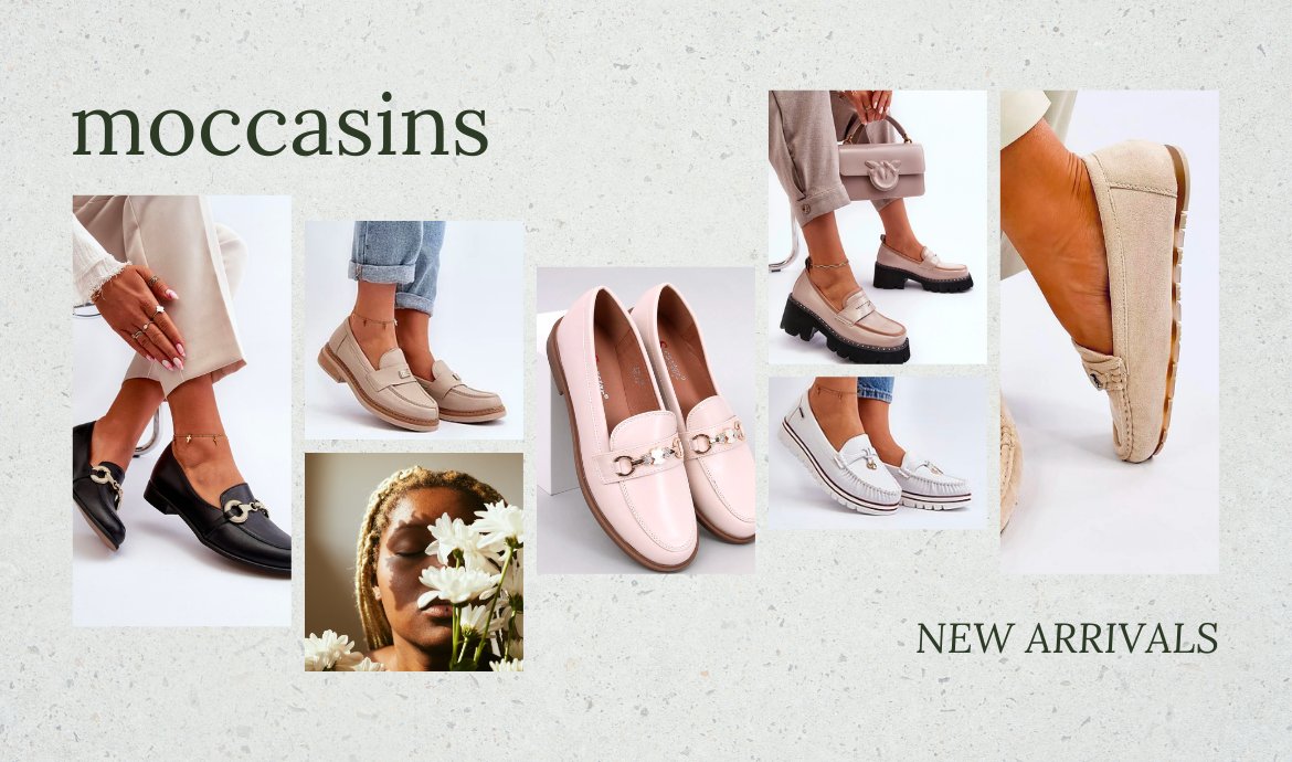 Step out in confidence with our Women’s Moccasins and Loafers. Timeless designs and premium materials make these shoes perfect for work, social outings, or casual elegance.