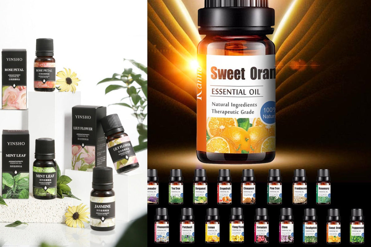 ✨ Essential Oil Collection — Aromatherapy & Wellness Oils 🌿💧
